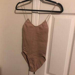 Dusty pink bodysuit